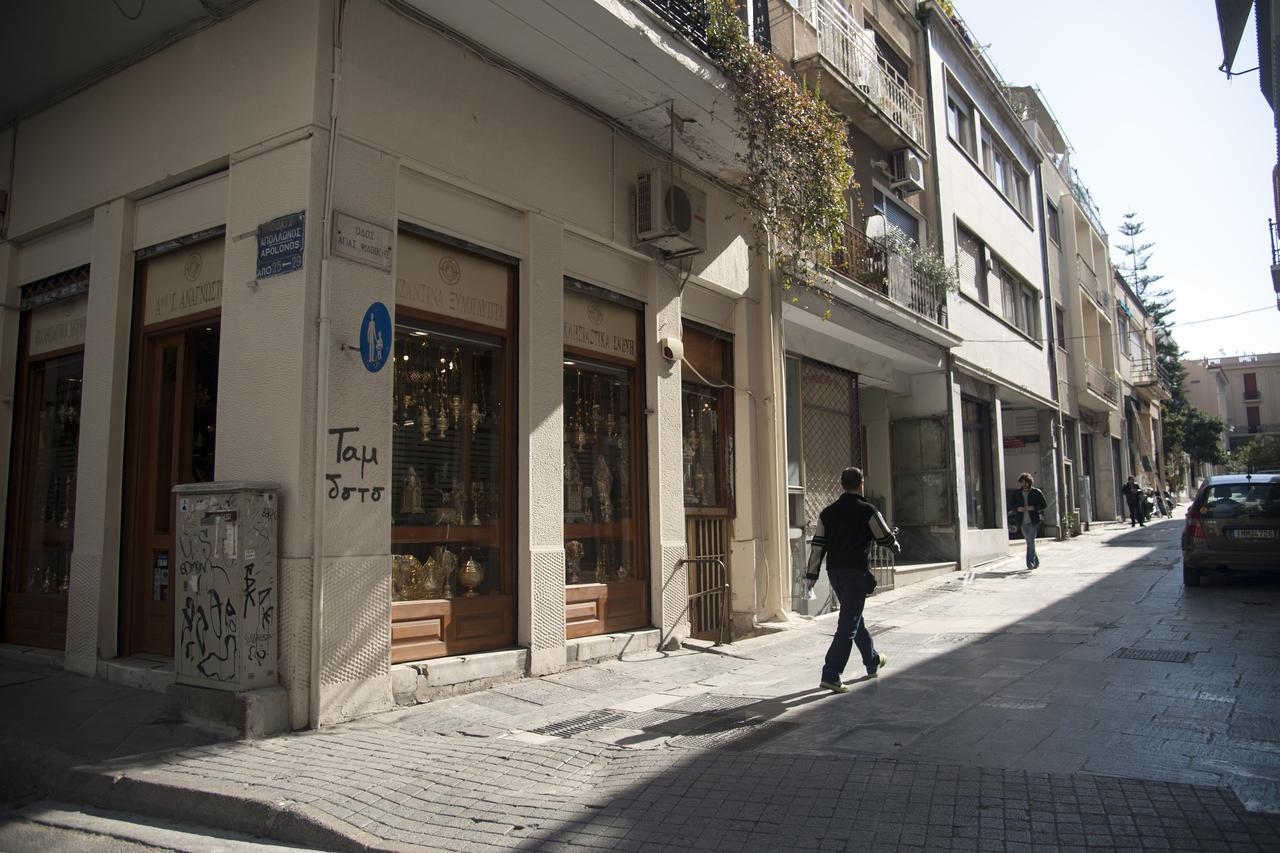 Ferienwohnung Acron Of Plaka By Yha Athen Exterior foto