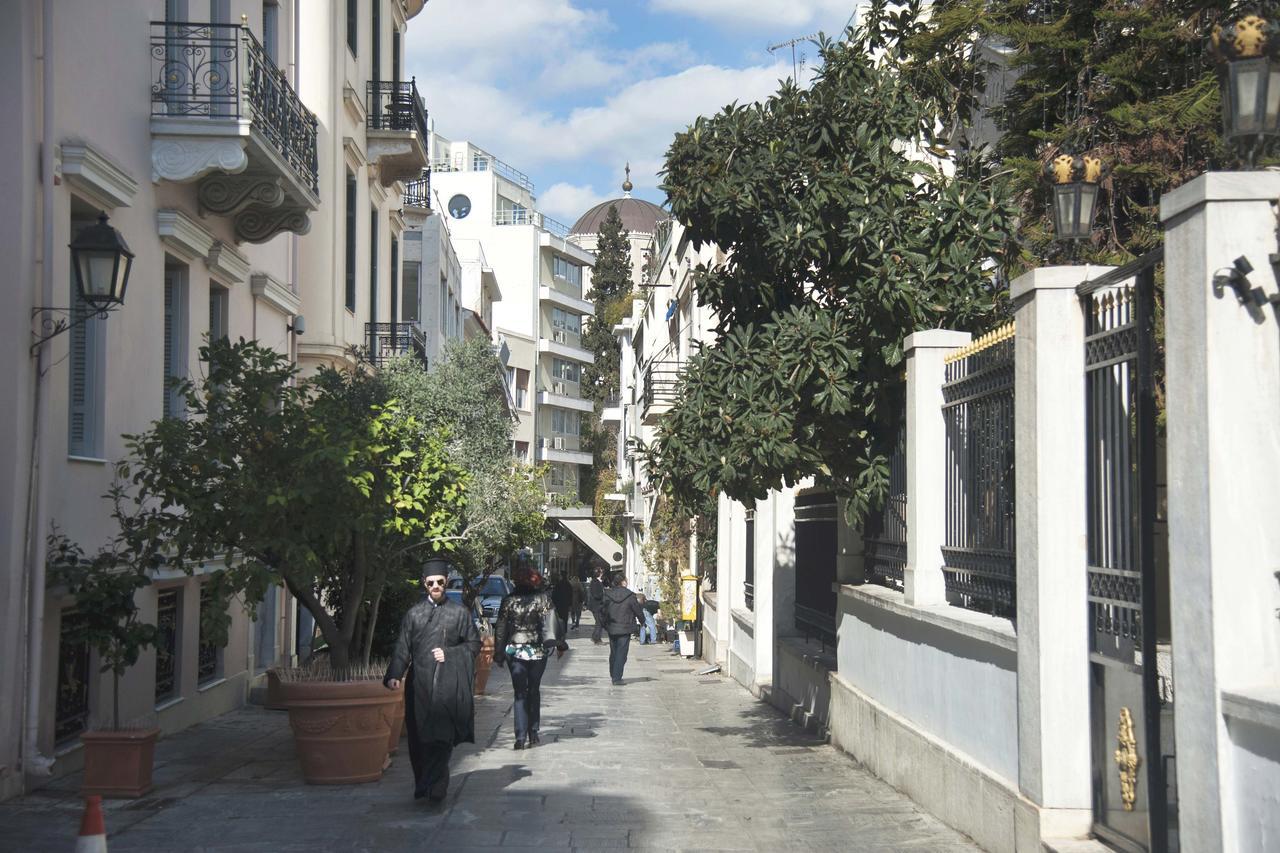 Ferienwohnung Acron Of Plaka By Yha Athen Exterior foto
